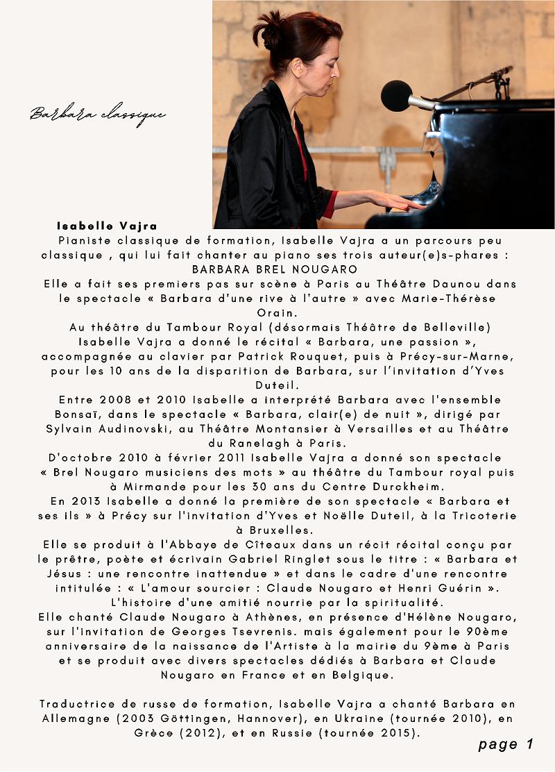 Barbara Classique Kit Presse 1